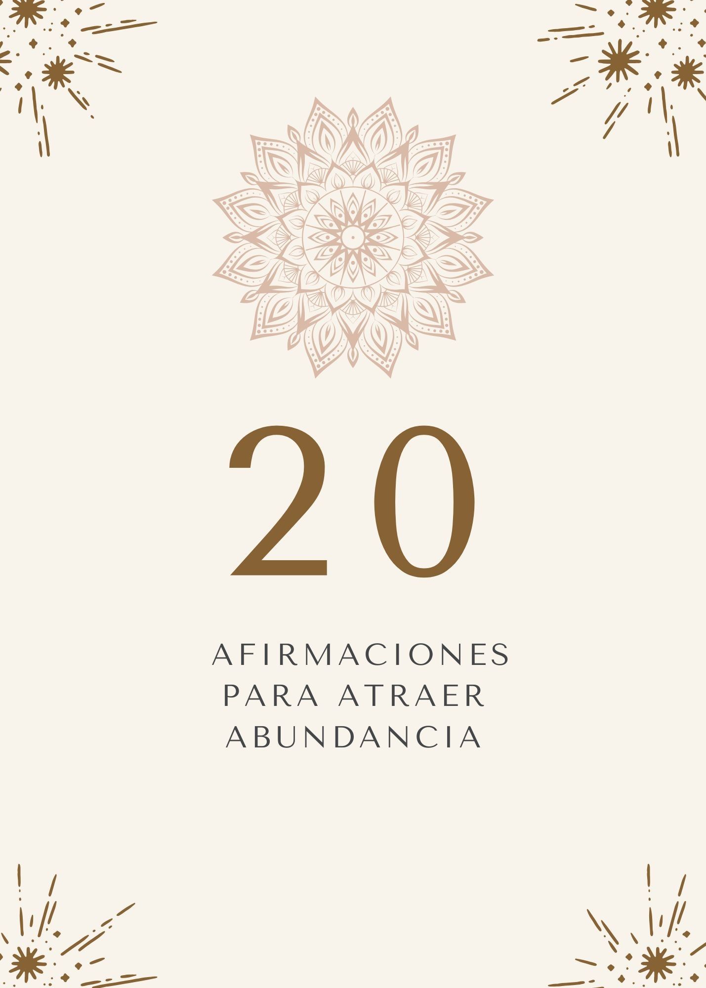 Afirmaciones para atraer abundancia