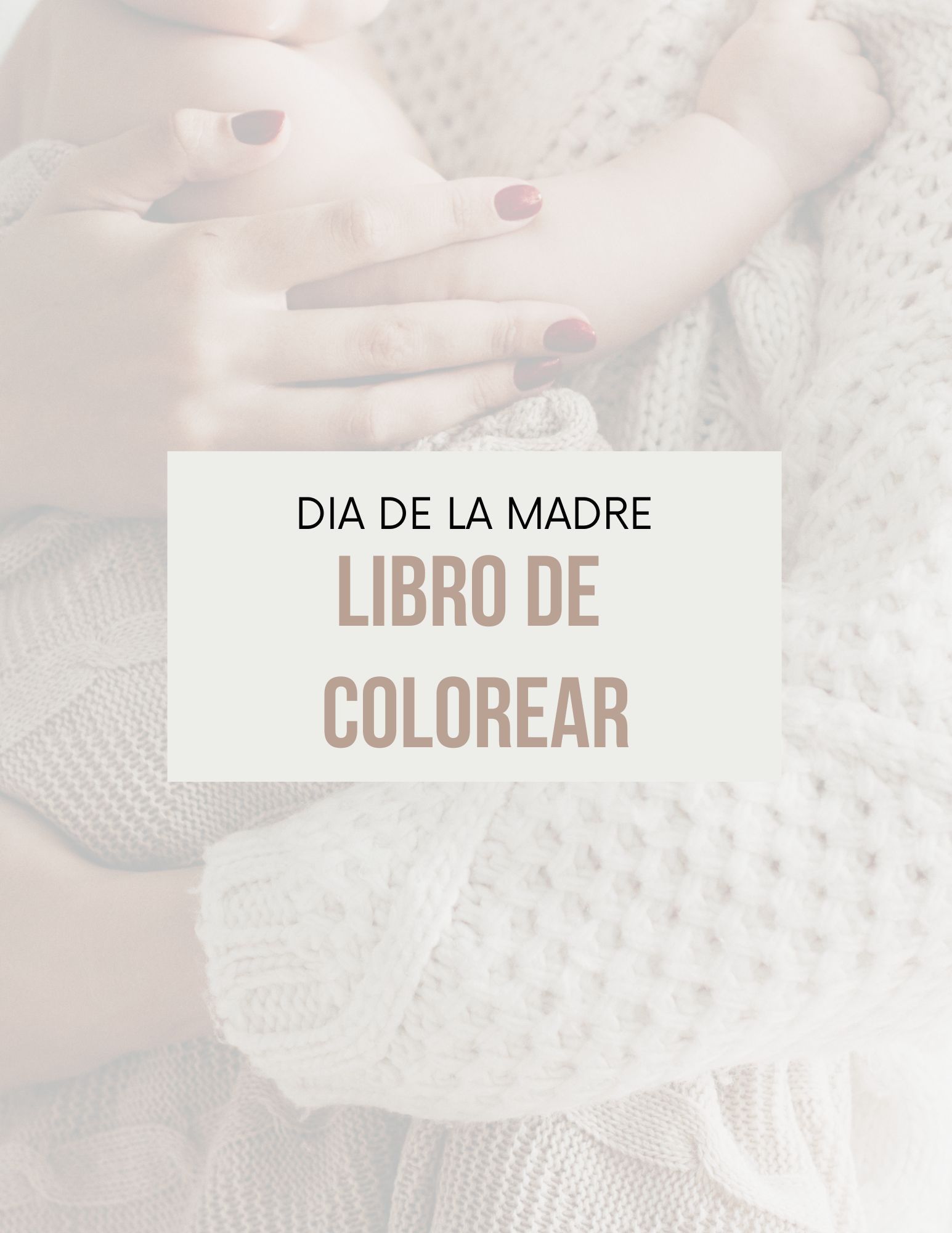 Libro de colorear Día de la Madre